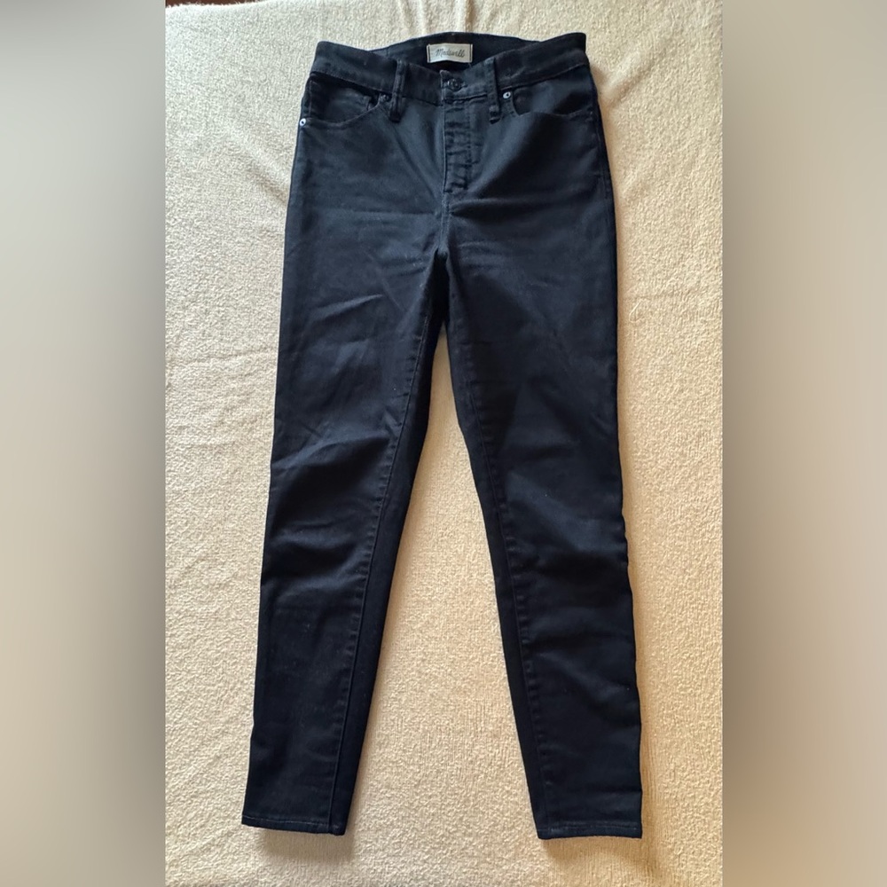 Madewell Women's Skinny Jeans - Dark Blue